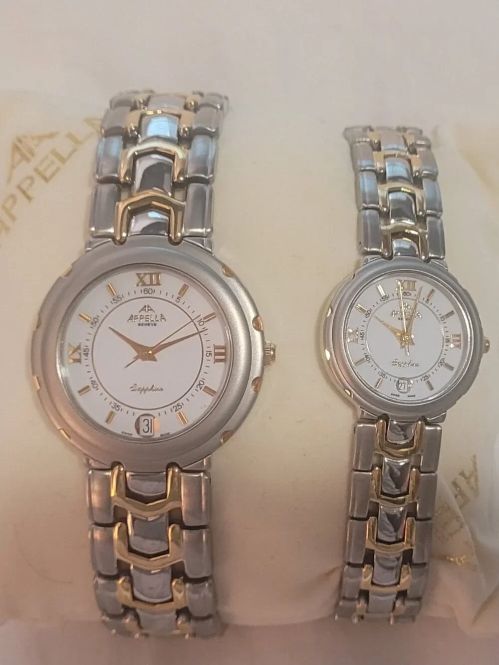 Appella Swiss Made His And Hers Watch Set